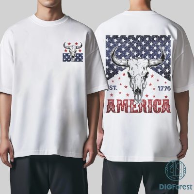 Western 4th of July Shirt | Cowboy Patriotic USA Tee | Country Independence Day Shirt