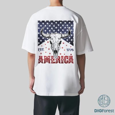 Western 4th of July Shirt | Cowboy Patriotic USA Tee | Country Independence Day Shirt