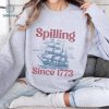 Spilling The Tea Since 1773 Shirt, Party In The USA Shirt, Patriotic Shirt, Freedom Shirt, Independence Day Shirt