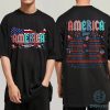 Retro America Tour Shirt – 1776 Independence Day Tee | Patriotic 4th of July & Memorial Day Shirt