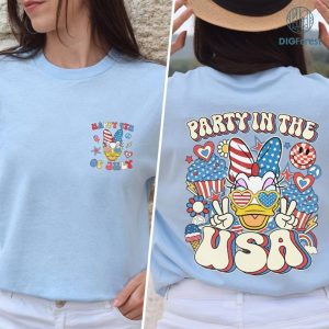 Disney Mickey and Friends Party in the USA Shirt, Daisy 4th Of July Shirt, Patriotic Shirt, Happy 4th Of July Shirt, America 1776 Shirt, Independence Day Shirt