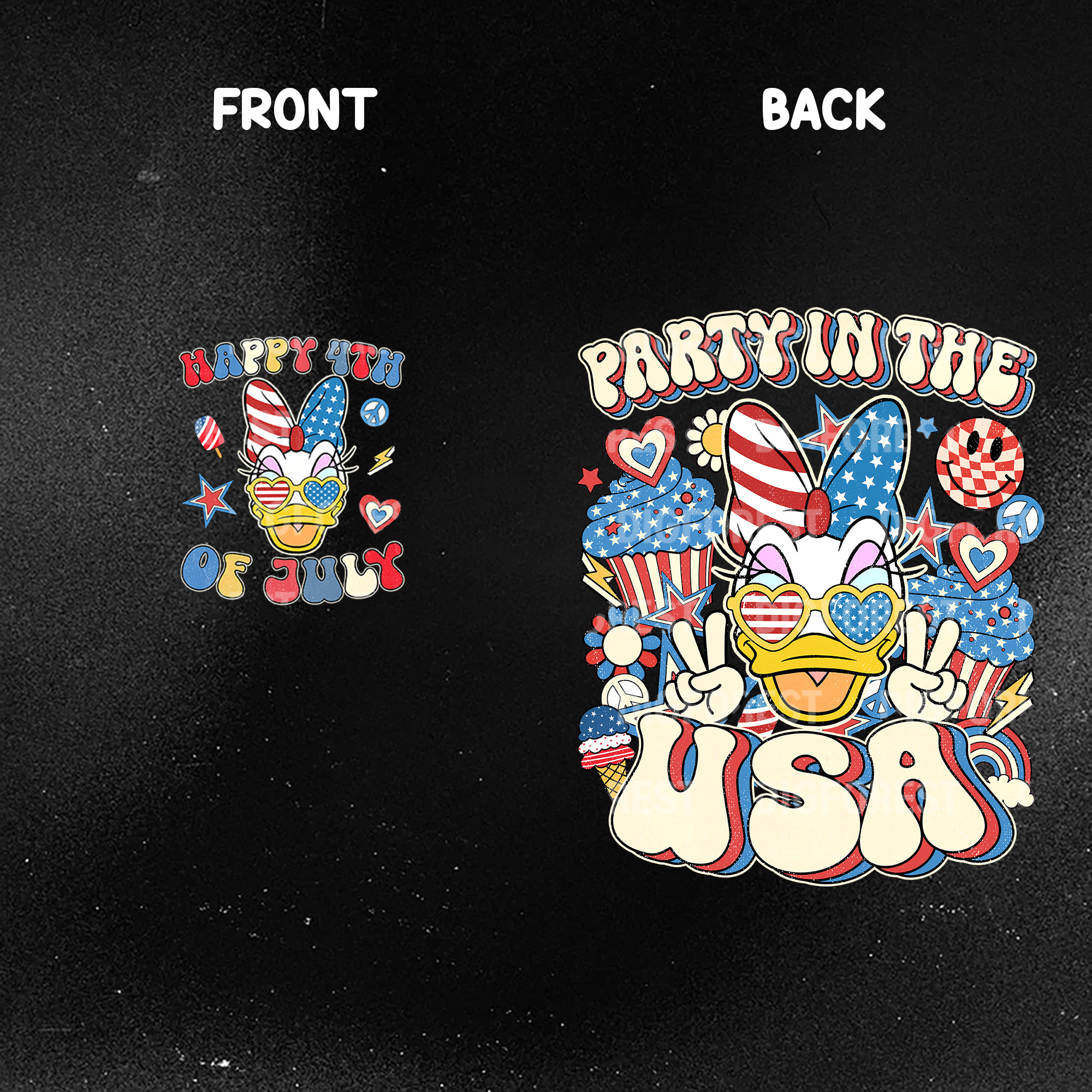 Disney Mickey & Friends Party in the USA Shirt | Daisy Duck 4th of July Patriotic Tee | America 1776 Independence Day Shirt Disney Mickey & Friends Party in the USA Shirt | Daisy Duck 4th of July Patriotic Tee | America 1776 Independence Day Shirt
