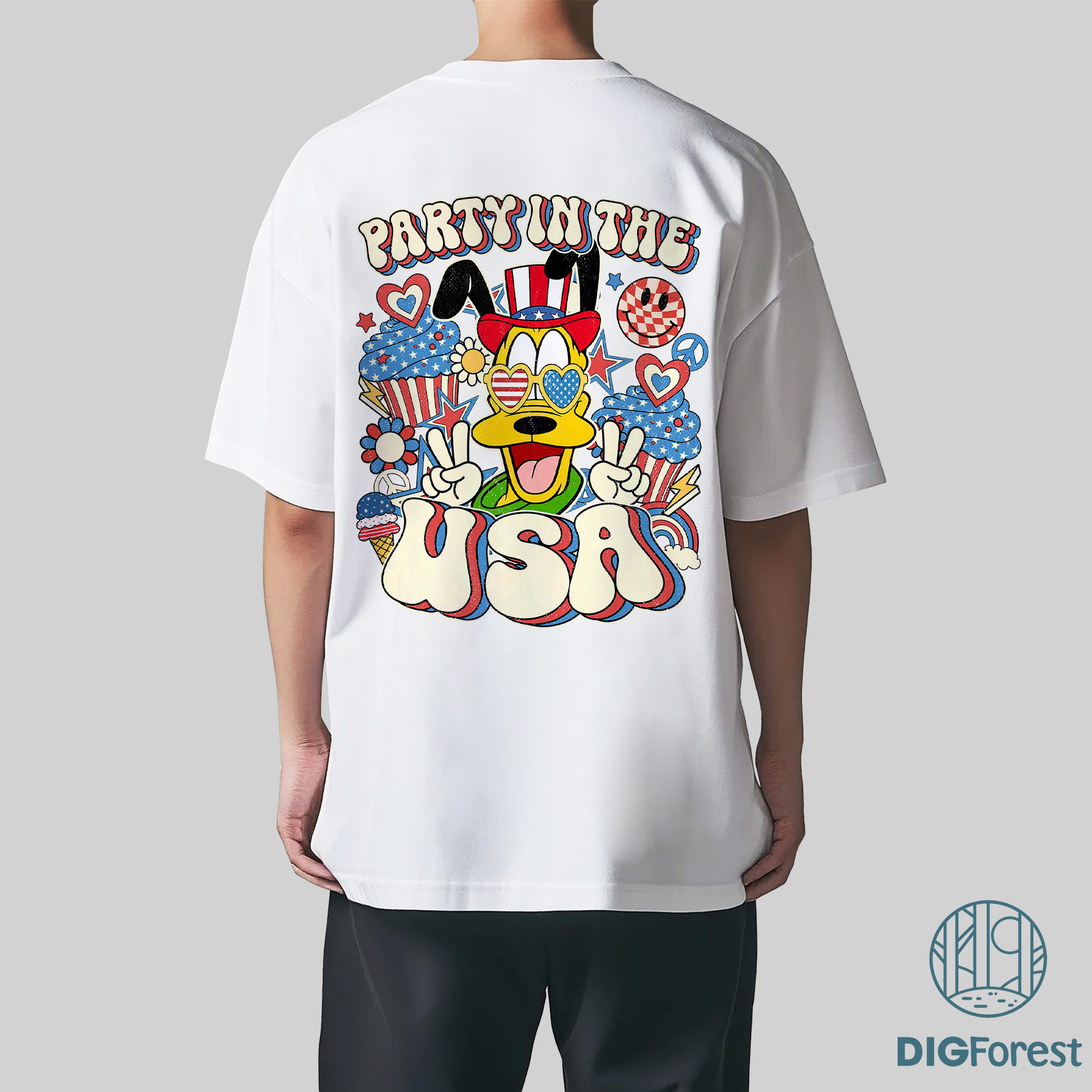 Disney Mickey & Friends Party in the USA Shirt – Pluto 4th of July Patriotic Tee | America 1776 Independence Day Shirt Disney Mickey & Friends Party in the USA Shirt – Pluto 4th of July Patriotic Tee | America 1776 Independence Day Shirt