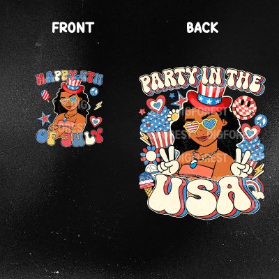 Disney Moana Party in the USA Shirt - 4th of July Patriotic Tee | America 1776 Independence Day Shirt