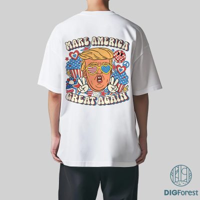 Donald Trump Make America Great Again Shirt – 4th of July Patriotic Tee | America 1776 Independence Day Shirt