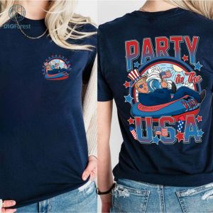 Trump Party In The USA Shirt, Trump 4th Of July Shirt, Trump 4th of July Tee, Trump Patriotic Shirt, Independence Day,Patriotic tee