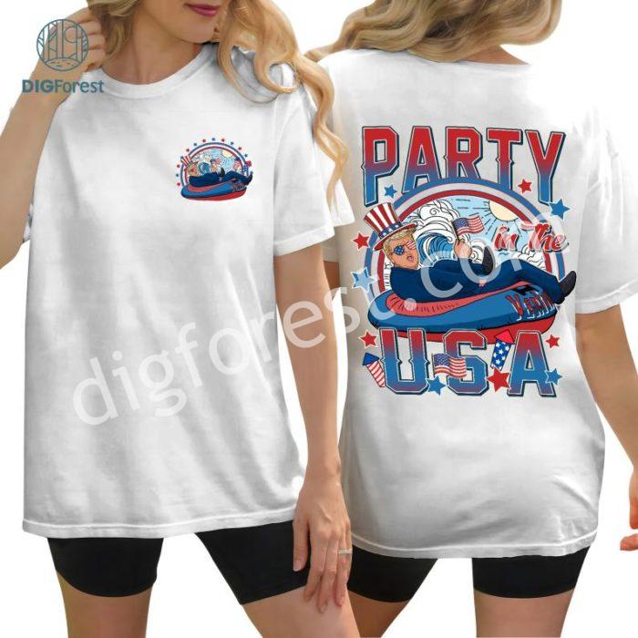 Trump Party In The USA Shirt, Trump 4th Of July Shirt, Trump 4th of July Tee, Trump Patriotic Shirt, Independence Day,Patriotic tee