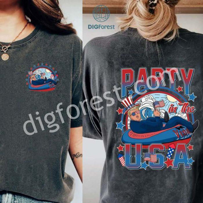 Trump Party In The USA Shirt, Trump 4th Of July Shirt, Trump 4th of July Tee, Trump Patriotic Shirt, Independence Day,Patriotic tee