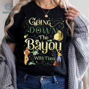 Vintage Disney Tiana's Bayou Adventure Shirt, Goin' Down The Bayou Shirt, Magic Kingdom, Disneyland Trip Tee, Tiana's Princess and the Frog Shirt