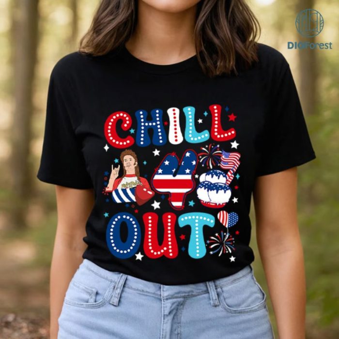 Joe Dirt Chill The Fourth Out Shirt, Joe Dirt July 4th Shirt, Funny Joe Dirt 4th of July Shirt, Independence Day Shirt, 4th of July Shirt