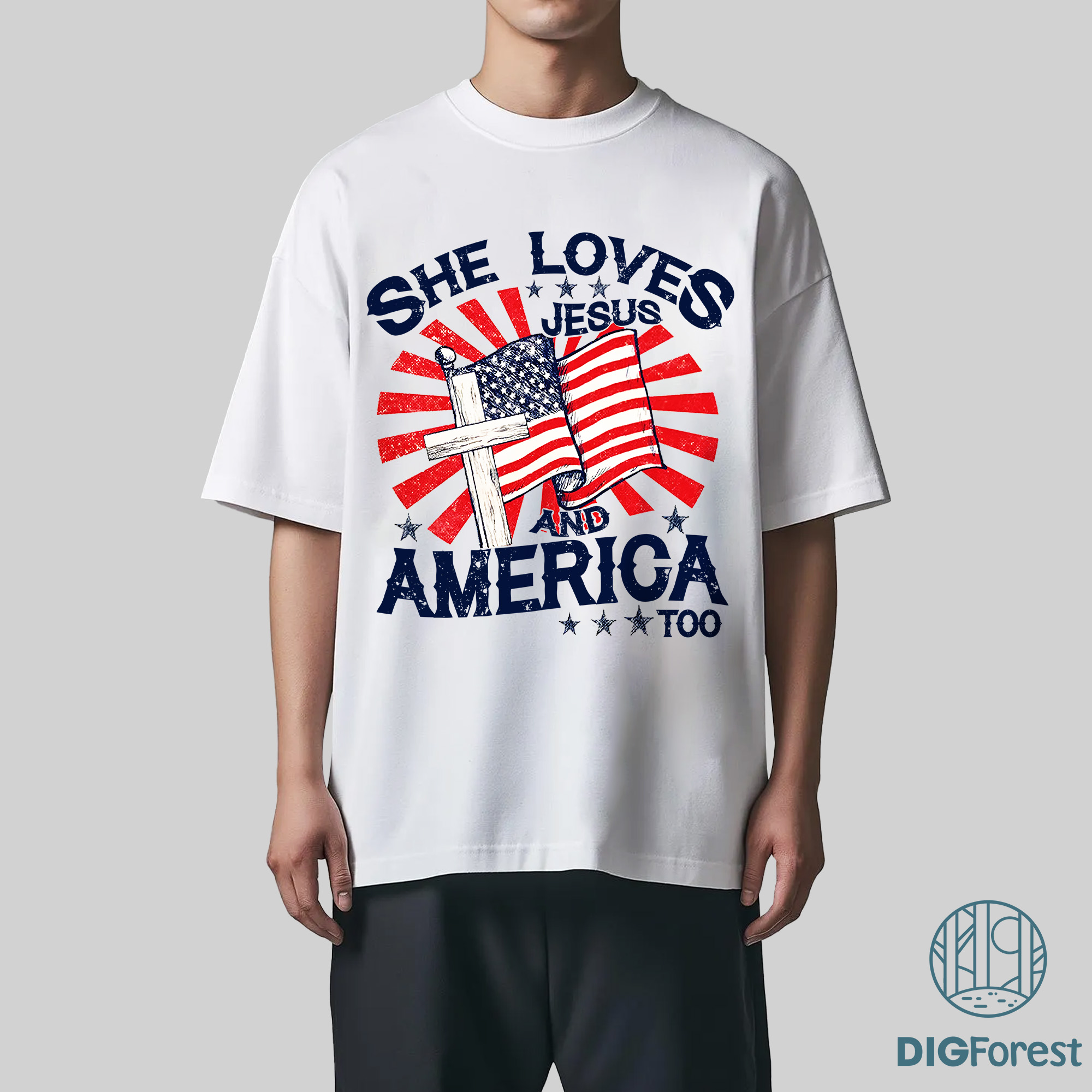 She Loves Jesus And America Too Shirt | Christian 4th of July Shirt | Independence Day USA Flag Tee | Retro America Shirt She Loves Jesus And America Too Shirt | Christian 4th of July Shirt | Independence Day USA Flag Tee | Retro America Shirt