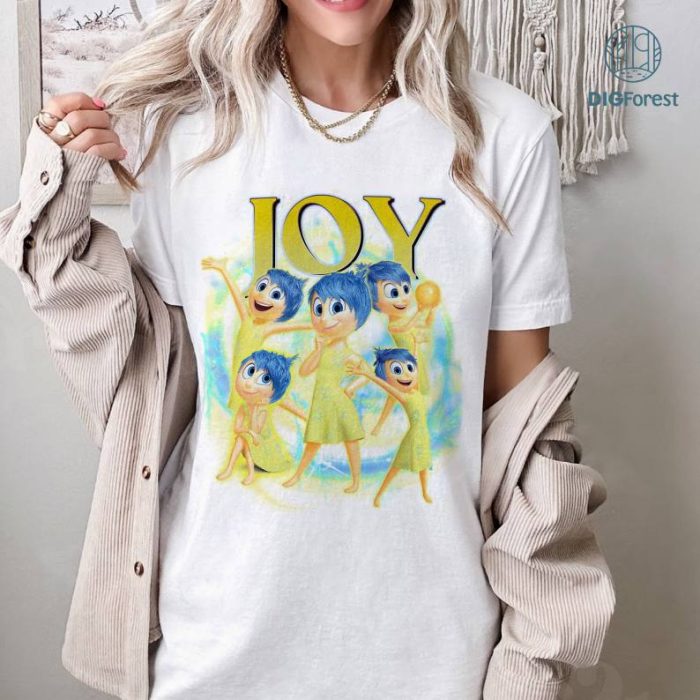 Disney Inside Out Characters Costume Shirt, Inside Out 2 Joy Shirt, Inside Out Group Matching, Inside Out 2 Family Party, Inside Out Friends Shirts