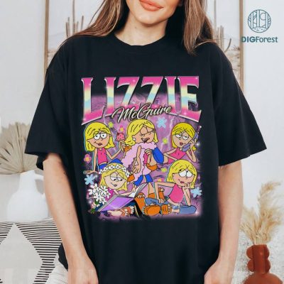 Lizzie McGuire Bootleg Shirt, Disneyland Lizzie McGuire Shirt, Girl Trip Shirt, Lizzie Mcguire Birthday Shirt, Disneyworld Trip Shirt