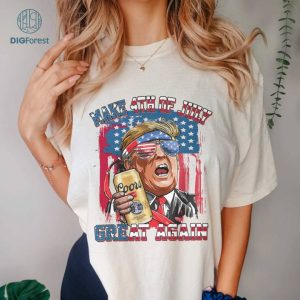 Make 4th of July Great Again, Funny 4th of July Shirt, Ultra Trump Shirt, 4th of July Trump, Funny Republican Shirt, Trump 2024, 4th of July