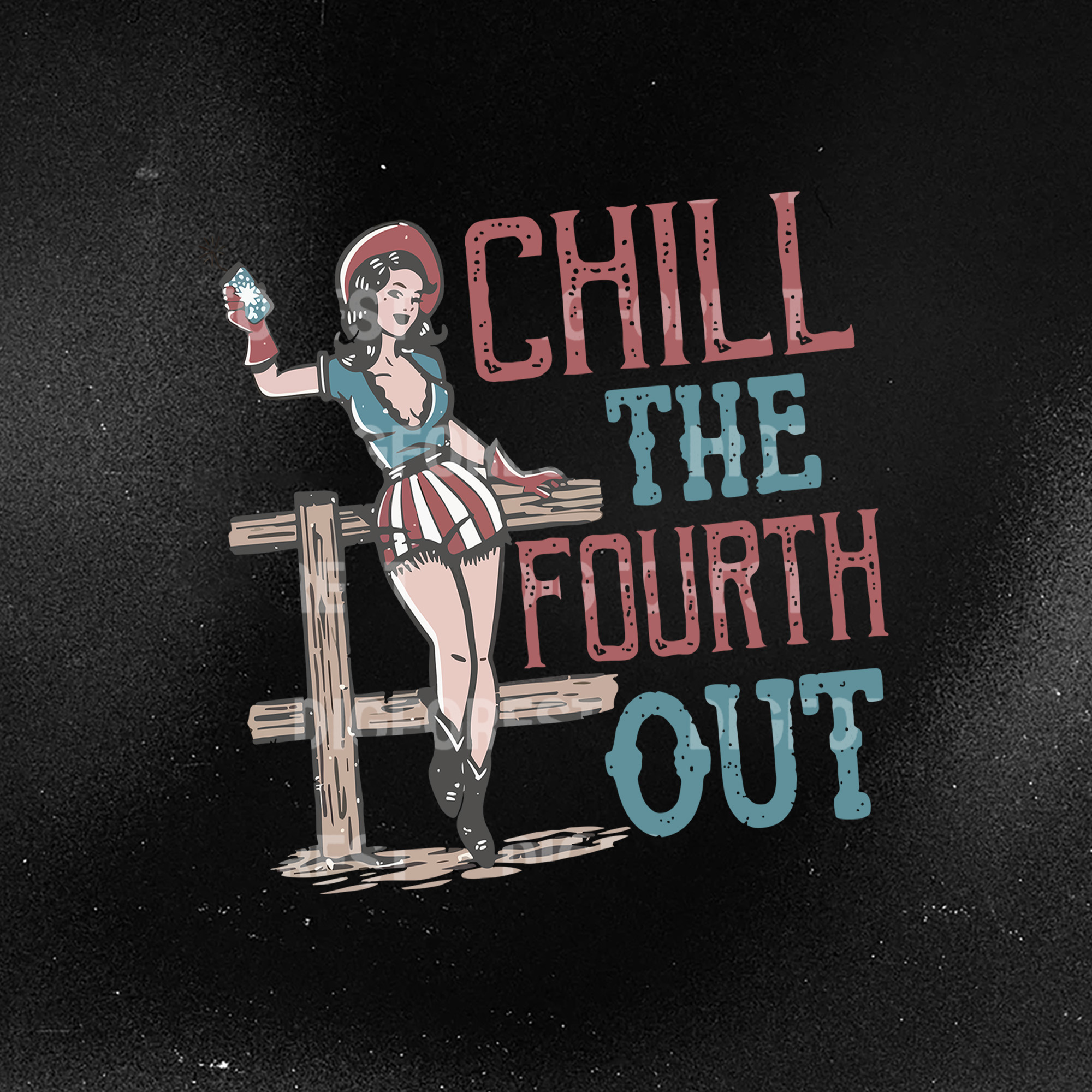 Chill The Fourth Out Shirt | Retro America 4th of July T-Shirt | Independence Day & Memorial Tee Chill The Fourth Out Shirt | Retro America 4th of July T-Shirt | Independence Day & Memorial Tee