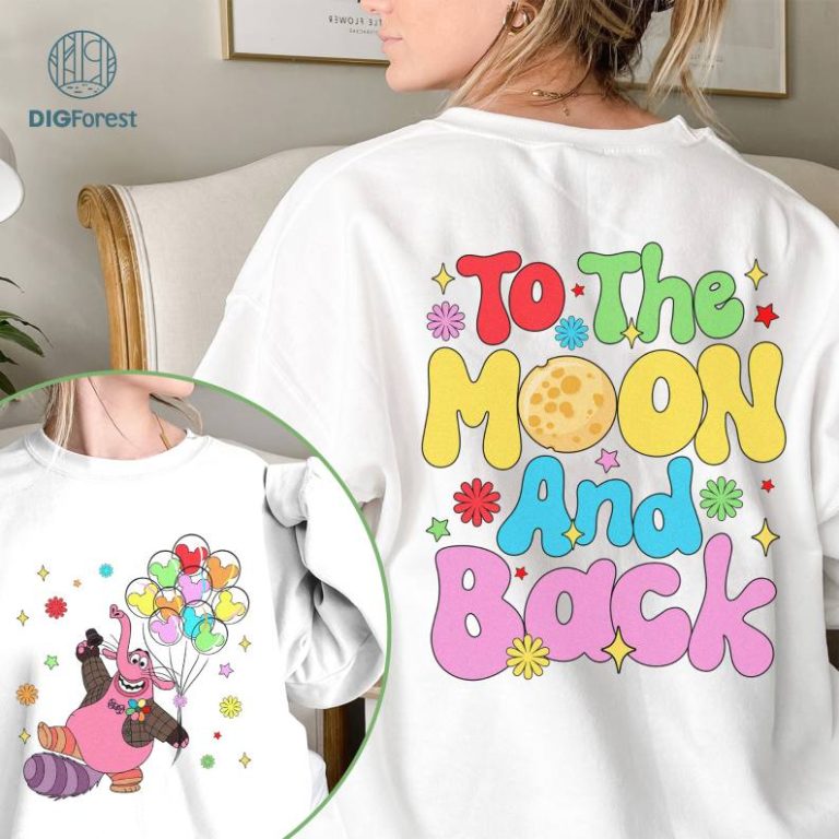 Disneyland Bing Bong Pixar Inside Out To The Moon And Back Shirt ...