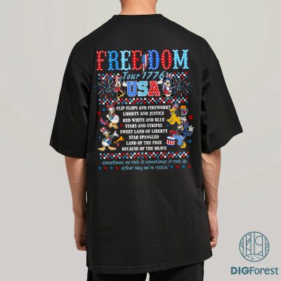 Disney Retro Mickey and Friends America Tour Shirt – 4th of July Patriotic Tee | 1776 Independence Day Shirt Disney Retro Mickey and Friends America Tour Shirt – 4th of July Patriotic Tee | 1776 Independence Day Shirt