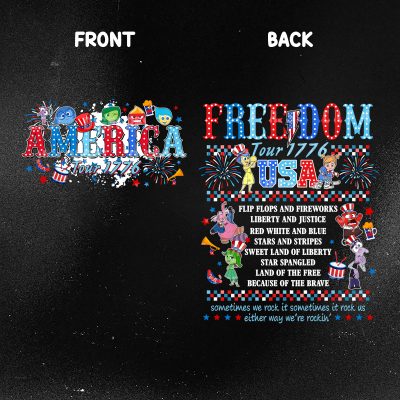 Disney Retro Inside Out America Tour Shirt – 4th of July Patriotic Tee | 1776 Independence Day Shirt Disney Retro Inside Out America Tour Shirt – 4th of July Patriotic Tee | 1776 Independence Day Shirt