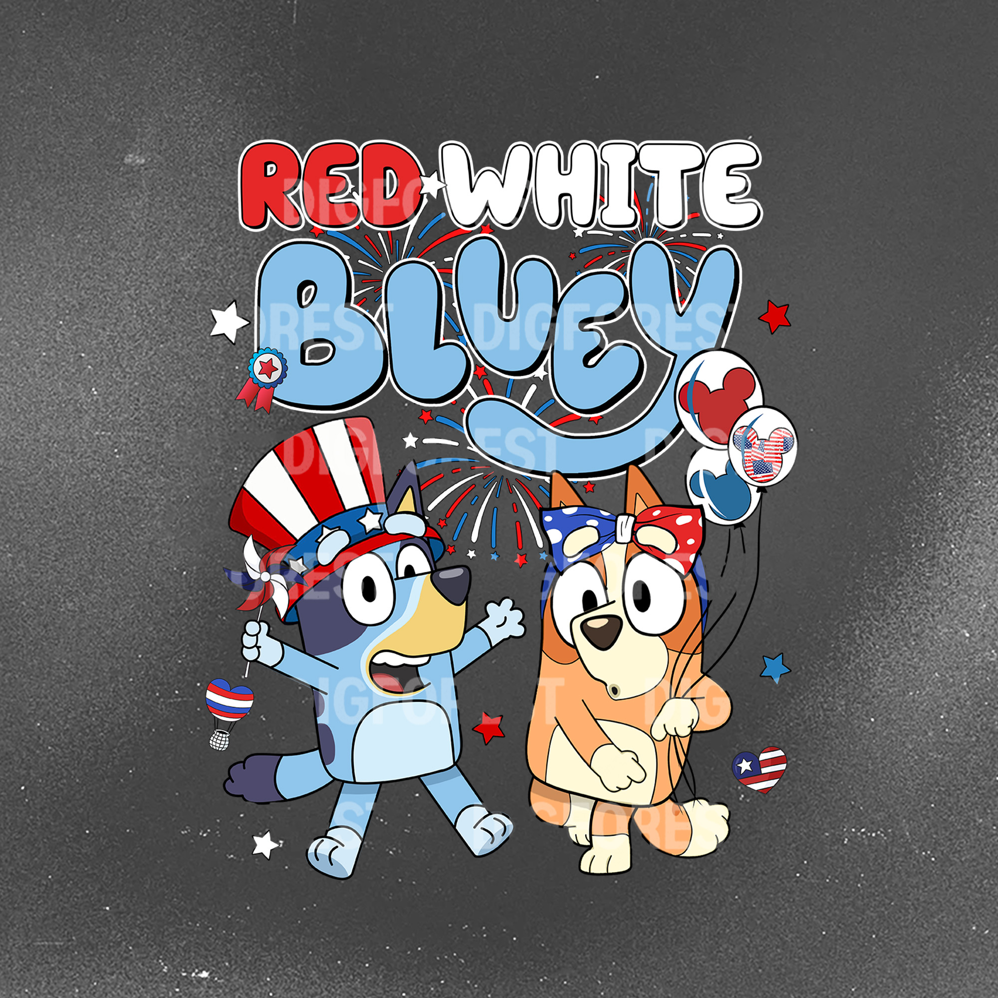 Bluey 4th of July T-Shirt – Red White Bluey Independence Day Freedom Shirt Bluey 4th of July T-Shirt – Red White Bluey Independence Day Freedom Shirt