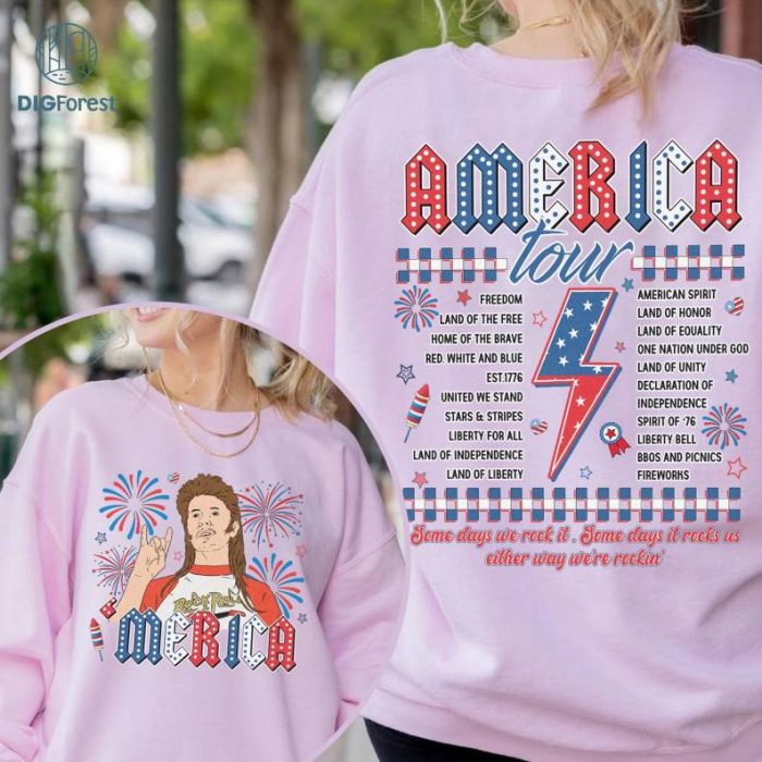 Retro Joe Dirt Merica July 4th America Tour Shirt, Joe Dirt 4th July Shirt, Joe Dirt Merica T-shirt, Independence Day, Joe Dirt Patriotic, Joe Dirt Gifts