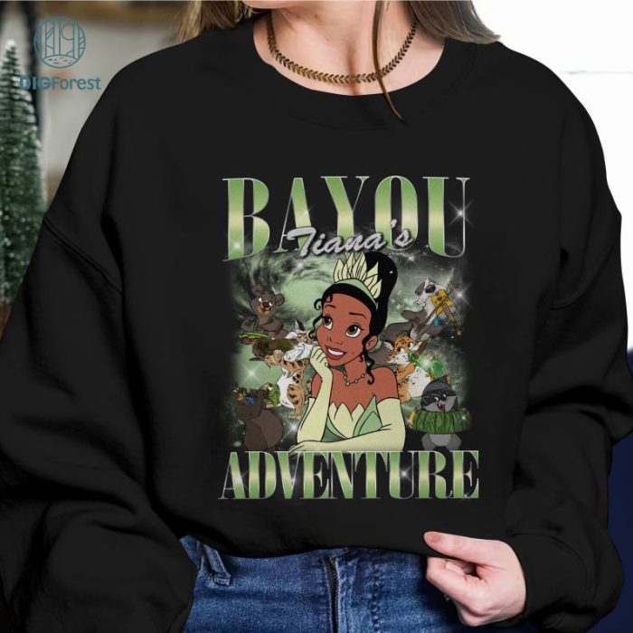 Disney Tiana Bayou Adventure T-Shirt Tiana Princess Shirt Goin Down the Bayou Tiana's Bayou Adventure Ride T-Shirt, Disneyland Girl Trip Shirt