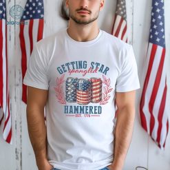 Getting Star Spangled Hammered 4th Of July Shirt, 4th of July Comfort Colors Shirt, Independence Day Shirt, Patriotic Shirt