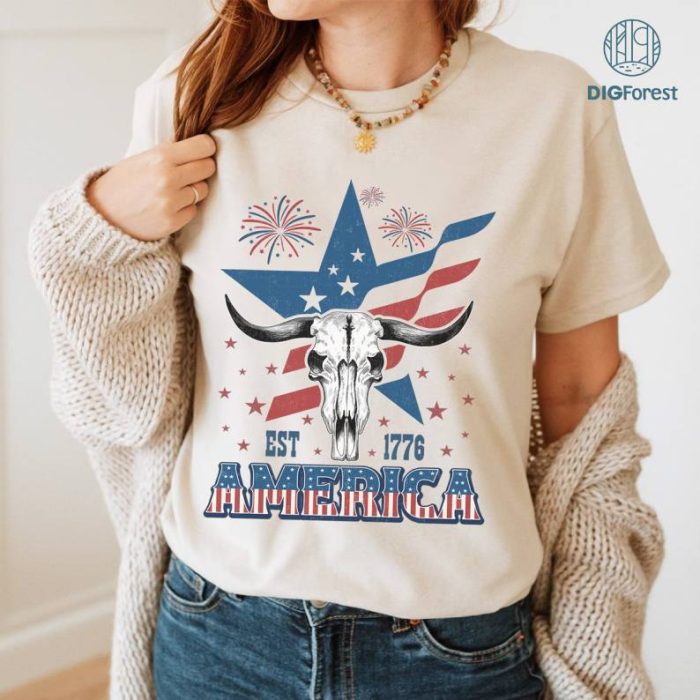 Western 4th of July Shirt, 4th of July Shirt, Fourth Of July, Country 4th of July, USA Shirt, America Shirt, Cowboy Shirt, Patriotic T Shirt