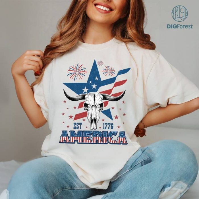 Western 4th of July Shirt, 4th of July Shirt, Fourth Of July, Country 4th of July, USA Shirt, America Shirt, Cowboy Shirt, Patriotic T Shirt