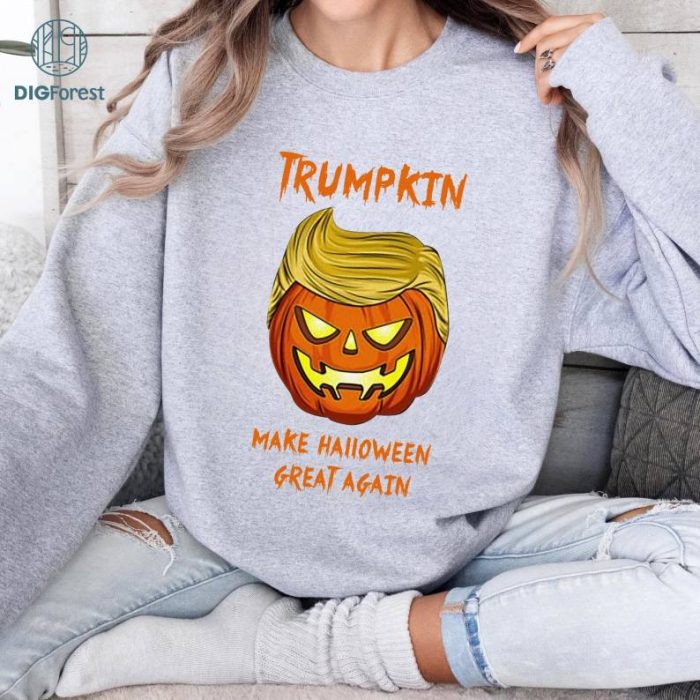 Halloween Trumpkin Make Halloween Great Again Tshirt,Halloween Political Shirt,Funny Halloween,Funny Trumpkin T-Shirt,Halloween Vibes