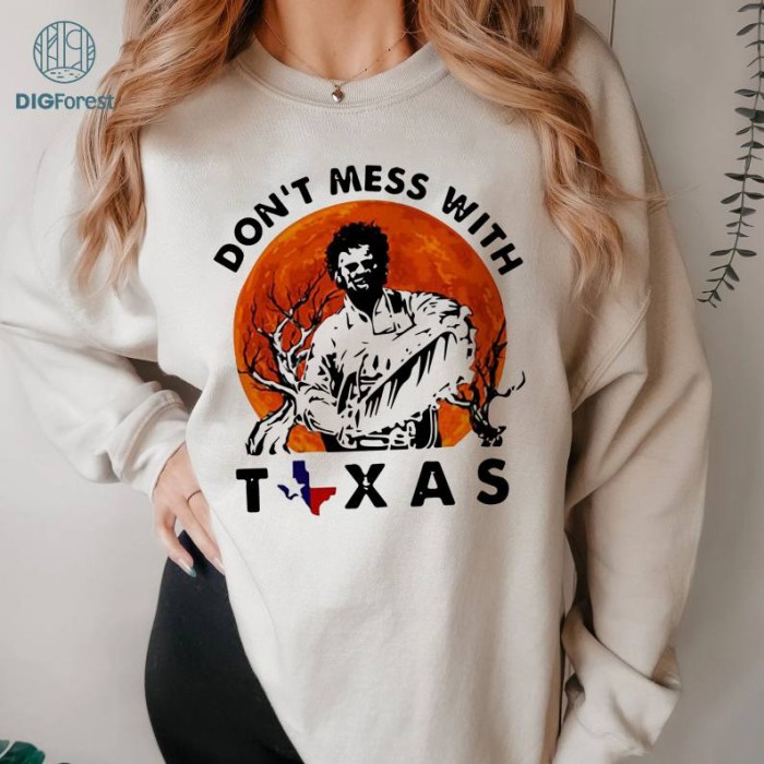 Halloween Gift Texas Chain Saw Massacre Movie Shirt, Lovers Leatherface Fan Do Not Mess With Texas, Horror Movie Halloween Shirt, Terror Movie Fan Tee