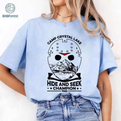 Halloween Gift Friday 13th Movie Lovers Jason Voorhees Fan Camp Crystal Lake Hide And Seek Champion 1980 Shirt, Horror Characters Shirt, Scary Movie Shirt Halloween Gift Friday 13th Movie Lovers Jason Voorhees Fan Camp Crystal Lake Hide And Seek Champion 1980 Shirt, Horror Characters Shirt, Scary Movie Shirt