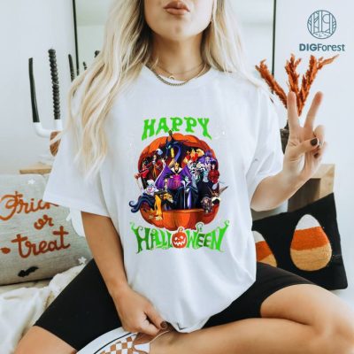 Disney Villains Happy Halloween Shirt, Villains Evil Spooky Season Shirt, Villains Evil Halloween Shirt, Trendy Halloween Shirt, Halloween Gifts Disney Villains Happy Halloween Shirt, Villains Evil Spooky Season Shirt, Villains Evil Halloween Shirt, Trendy Halloween Shirt, Halloween Gifts