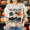 First Annual WKRP Thanksgiving Day Turkey Drop T-Shirt, Funny Thanksgiving Shirt, Gift For Thanksgiving Outfit, Cool Thanksgiving Shirt