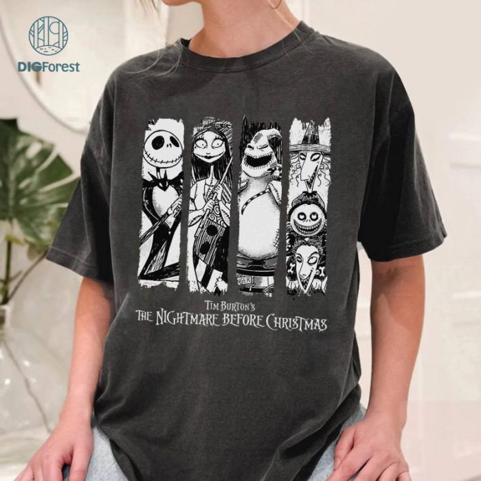 Nightmare Before Christmas Halloween Shirt, Oogie Boogie Shirt, Disneyland Halloween Shirt, Jack and Sally Shirt, Disneyworld Family Shirt