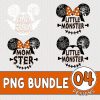 Disneyland Halloween Family Matching Bundle, Dadcula Momster Shirt, Little Monster Shirt, Mickey Minnie Halloween Shirt,Halloween Party Shirt