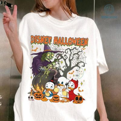 Vintage Huey Dewey Louie Trick Or Treat Shirt | Spooky Season Shirt | Spooky Halloween Shirt | Halloween Trick-Or-Treat | Halloween Party Shirt