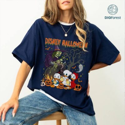 Vintage Huey Dewey Louie Trick Or Treat Shirt | Spooky Season Shirt | Spooky Halloween Shirt | Halloween Trick-Or-Treat | Halloween Party Shirt