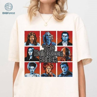 Horror Character Halloween Bunch Shirt, Horror Characters T-Shirt, Funny Halloween Tee, Halloween Skeleton Shirt, Funny Shirt Horror Character Halloween Bunch Shirt, Horror Characters T-Shirt, Funny Halloween Tee, Halloween Skeleton Shirt, Funny Shirt