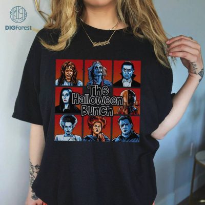 Horror Character Halloween Bunch Shirt, Horror Characters T-Shirt, Funny Halloween Tee, Halloween Skeleton Shirt, Funny Shirt Horror Character Halloween Bunch Shirt, Horror Characters T-Shirt, Funny Halloween Tee, Halloween Skeleton Shirt, Funny Shirt