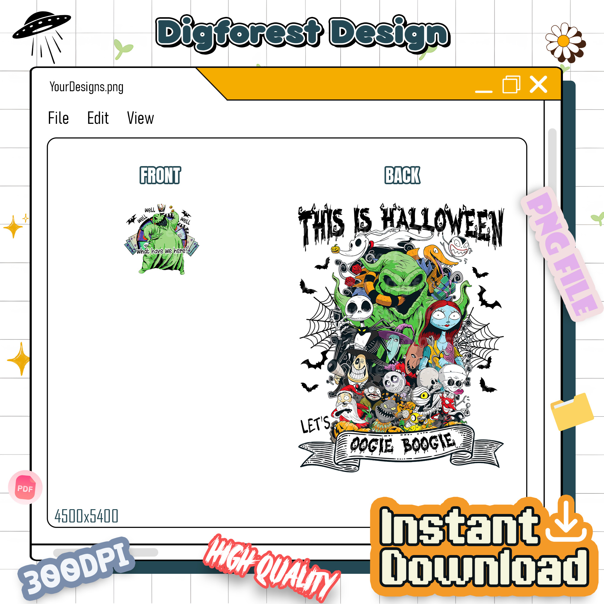 The Nightmare Before Christmas Oogie Boogie PNG – This is Halloween, Let’s Oogie Boogie, Disneyland Halloween Design The Nightmare Before Christmas Oogie Boogie PNG – This is Halloween, Let’s Oogie Boogie, Disneyland Halloween PNG Design