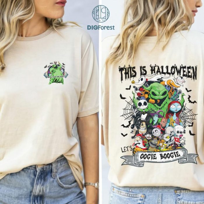The Nightmare Before Christmas Oogie Boogie Disney Halloween Shirt, This is Hallloween Let's Oogie Boogie Shirt, Disneyland Halloween Shirt