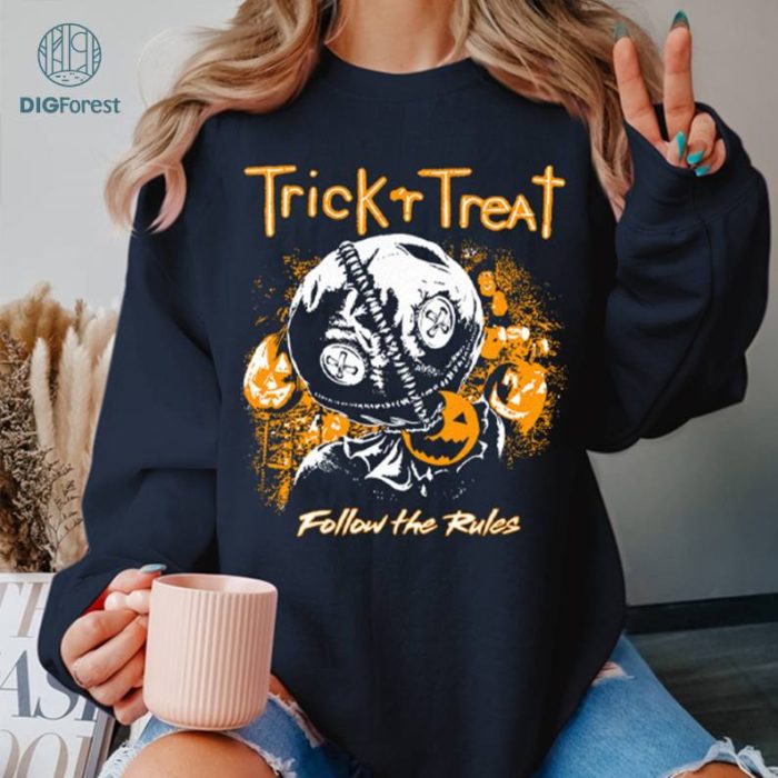 Trick R Treat - Sam (Follow The Rules) Horror Halloween Shirt, Spooky Halloween Movie Shirt, Halloween Shirt, Sam Shirt, Halloween Scary Horror Movie Shirt