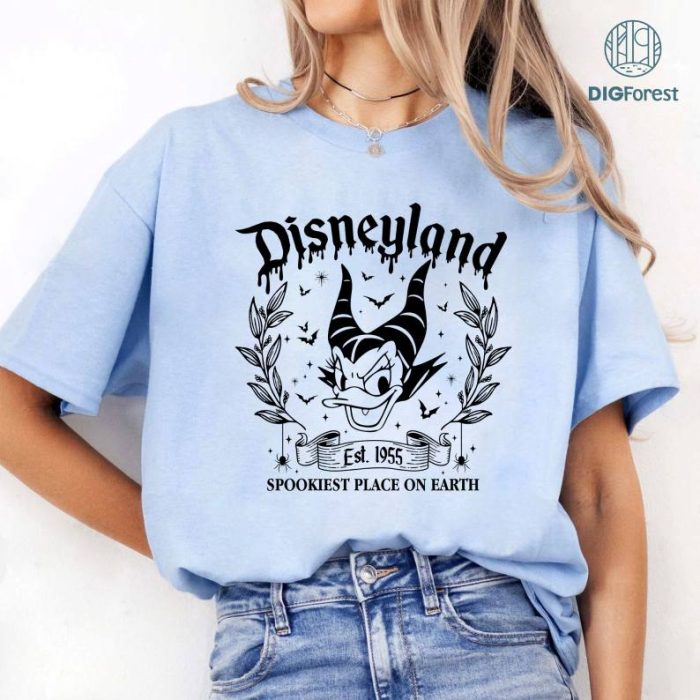 Disneyland Spookiest Place On Earth Halloween Shirt, Disney Mickey and Friends Halloween Shirt, Trick or Treat Shirt, Disneyland Halloween Shirt