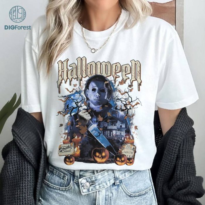 Vintage Michael Halloween Shirts, Michael Myers Shirt, Horror Movie Shirt, Halloween Party 2024 Shirts, 13th Of June Michael Myers Tee Shirt