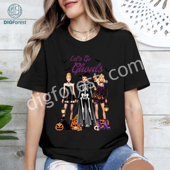 Halloween Let's Go Ghouls Shirt, Halloween Sweatshirt,Vintage Halloween Shirt, Retro Halloween Shirt, Let's Go Ghouls Shirt, Retro Fall Tee