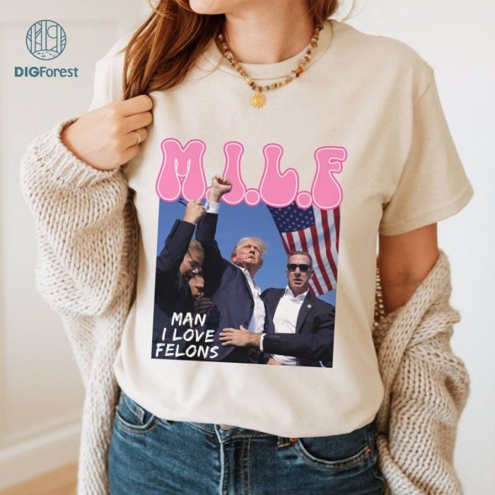 Man I Love Felons Trump Shirt, Funny Trump Shirt, Republican Tee, Trump 2024 Shirt, Political Shirt, Trump Lover Shirt, Funny Election Shirt