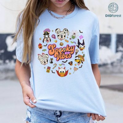 Disneyland Spooky Vibes Halloween Shirt, Disney Halloween Matching Shirt, Disney Spooky Shirt, Disney Halloween Shirt, Mickey Not So Scary Party Shirt Disneyland Spooky Vibes Halloween Shirt, Disney Halloween Matching Shirt, Disney Spooky Shirt, Disney Halloween Shirt, Mickey Not So Scary Party Shirt