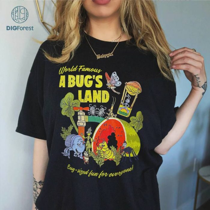 A Bug's Land Disney California Adventure Shirt, Disneyland Trip A Bug's Life Shirt, Heimlich Tee, Family Vacation Shirts