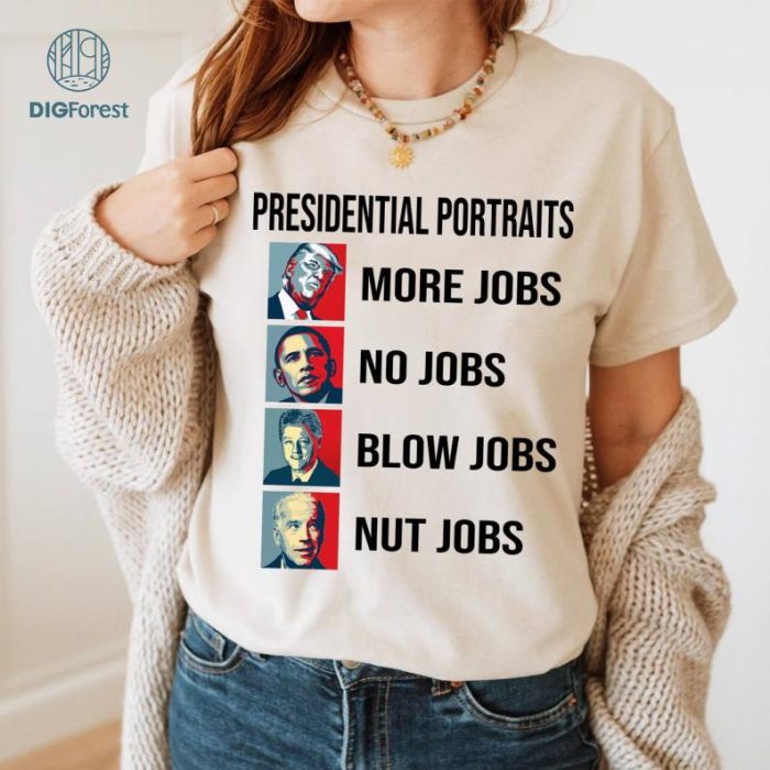 Presidential Portraits Shirt, Donald Trump Shirt, Trump 2024 Shirt, MAGA Shirt, Trump for President, Trump Fights Shirt, Trump Assassination