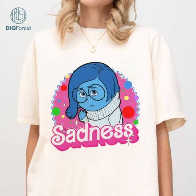 Vintage Inside Out Sadness Shirt Inside Out Friends Shirt, Disney Inside Out Character Shirt, Magical Place Tees Disneyland Family 2024 Trip Shirt